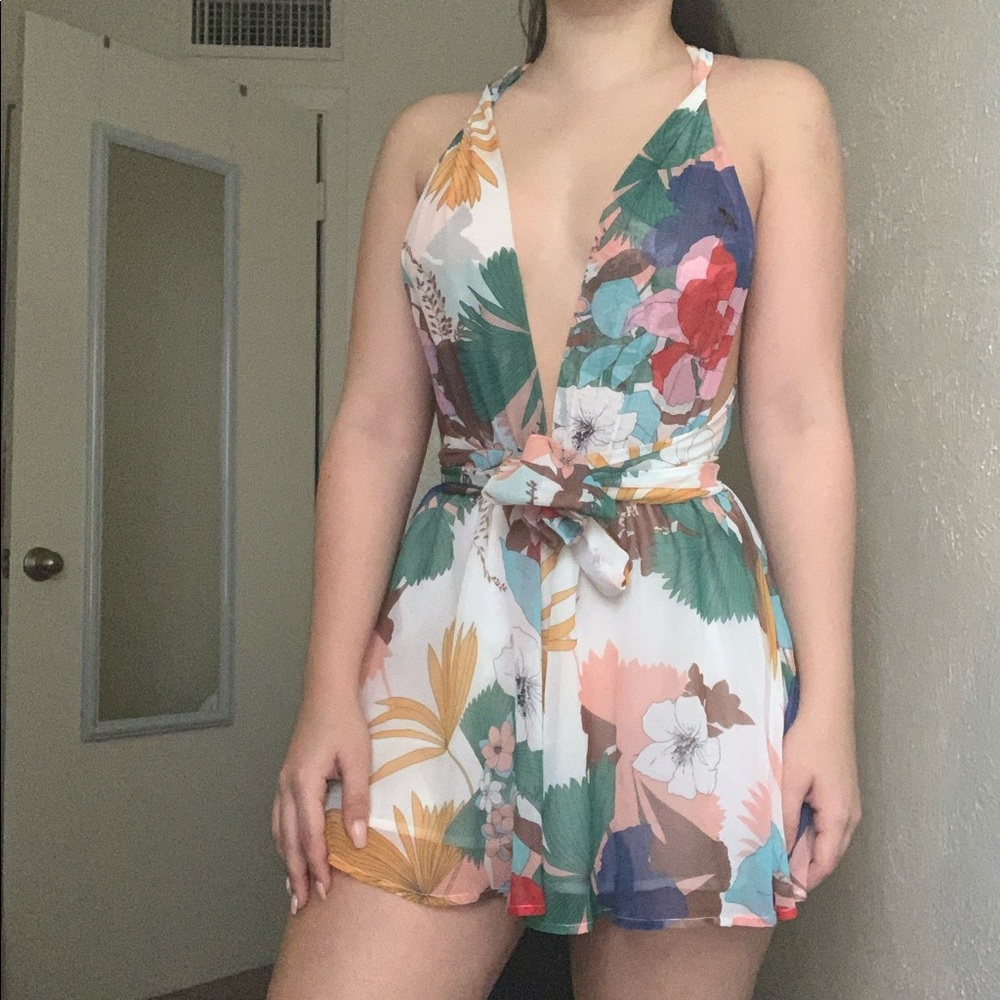 FASHION NOVA Floral Romper